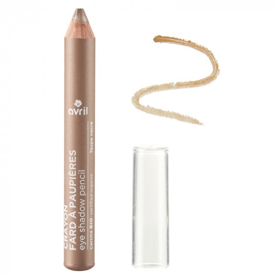 Crayon fard Bio à paupières - Taupe nacré Crayon fard Bio à paupières - Taupe nacré