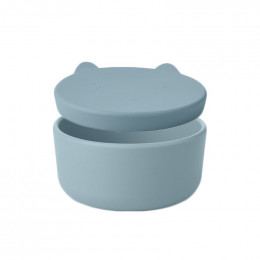 Boîte à collations Charlot - Rabbit sea blue