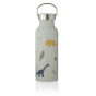 Gourde isotherme Neo - Dino dove blue mix - 500 ml