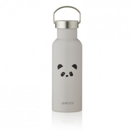 Gourde isotherme Neo - Panda light grey - 500 ml
