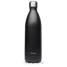 Gourde bouteille nomade isotherme - 1 litre - Roc noir