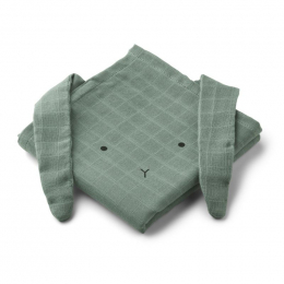Set de 2 langes tétra Hannah - Rabbit peppermint