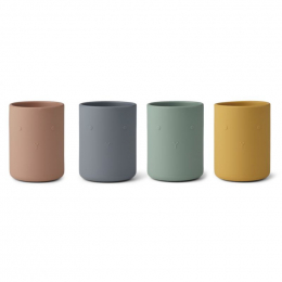 Set de 4 gobelets Ethan - Rabbit multi mix