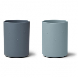 Set de 2 gobelets Ethan - Blue mix