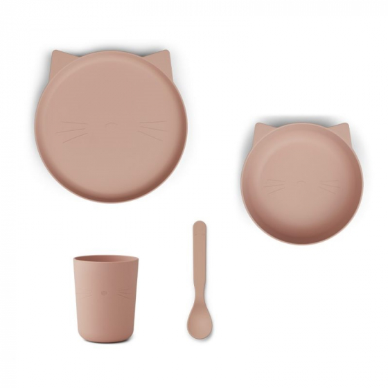 Set de repas Paul - Cat rose blush