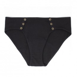 Culotte menstruelle à pressions - Jour - Noire