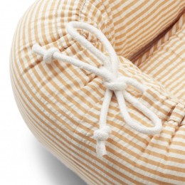 Nid bébé Gro - Y&D stripe: Mustard & white