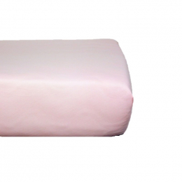 Drap Housse en Coton Bio pour lit bébé - 70x140 cm - Rose pâle