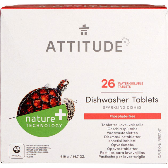 Pastilles lave-vaisselle 26 unités Pastilles lave-vaisselle 26 unités