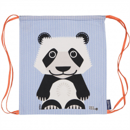 Sac d'activités enfant en coton BIO - Bébé panda
