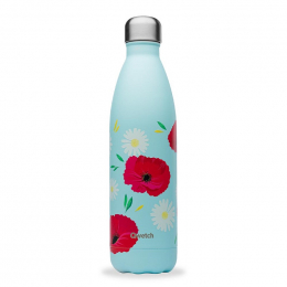Bouteille nomade isotherme 750 ml - Coquelicots
