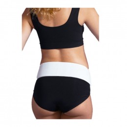 Ceinture de maintien ajustable - Blanc