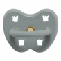 Tétine orthodontique en caoutchouc - Couronnes - 3 à 36 mois - Gorgeous Grey