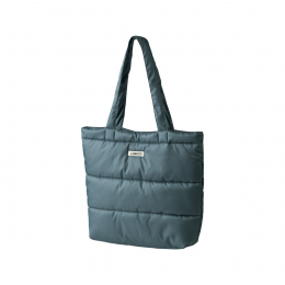 Sac cabas matelassé Constance - Whale blue