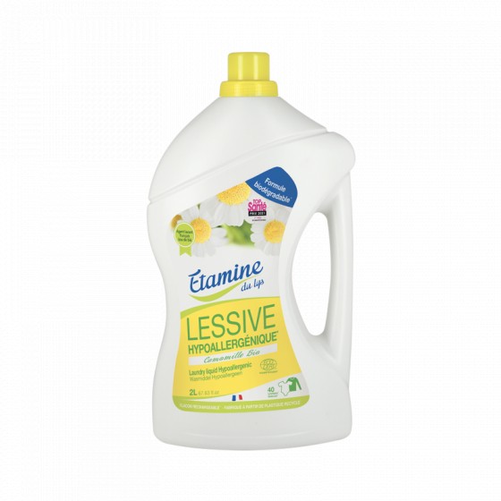 Lessive Bébé hypoallergénique Camomille Bio Lessive Bébé hypoallergénique Camomille Bio