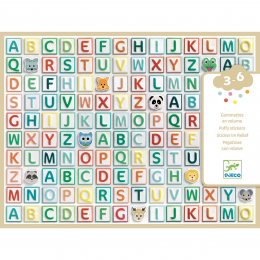 Stickers des petits - Gommettes alphabet