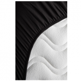 Drap Housse en Coton Bio pour lit bébé - 60x120 cm - Gris anthracite