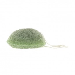 Eponge konjac - Visage - Argile verte et thé vert