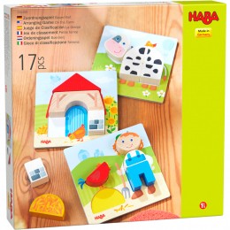 Jeu de classement Petite ferme - 17 pcs