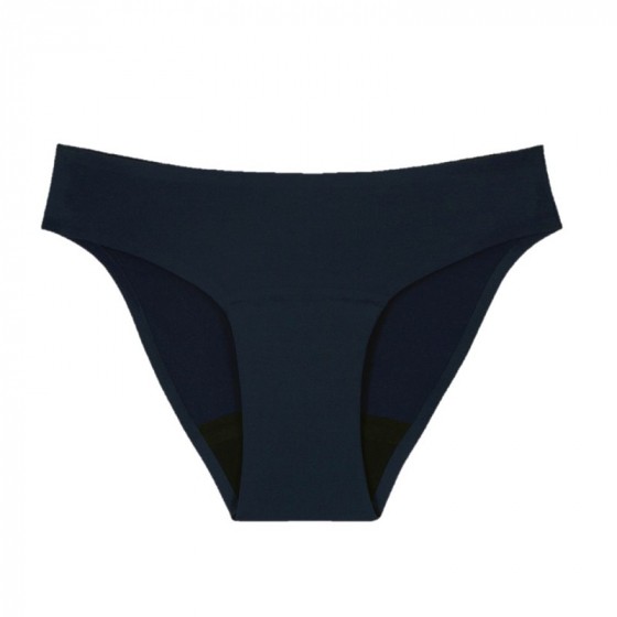 Culotte menstruelle Séléné pour flux moyen - Bleu marine Culotte menstruelle Séléné pour flux moyen - Bleu marine