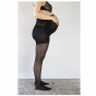 Collant de grossesse - 20d - Noir transparent