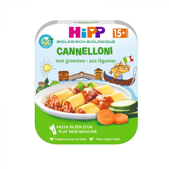 Cannelloni aux légumes - 250g - Dès 15 mois