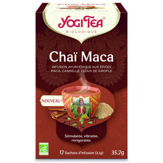 Infusion ayurvédique aux épices - Chaï Maca - 17 sachets