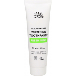 Dentifrice sans fluor blancheur BIO menthe fraîche 75 ml - Urtekram