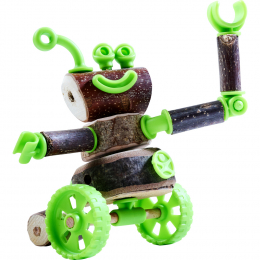 Terra Kids set de construction Connectors - Kit Héros de la forêt
