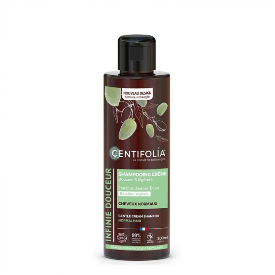 Shampooing crème Bio - Cheveux normaux - 200 ml