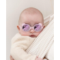 Lunettes de soleil pour bébé de 0 à 1 an - Ourson baby - Rose pâle