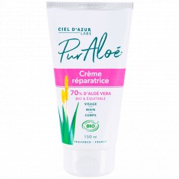 Crème réparatrice à l'aloe vera 70% BIO 150 ml - Pur Aloe