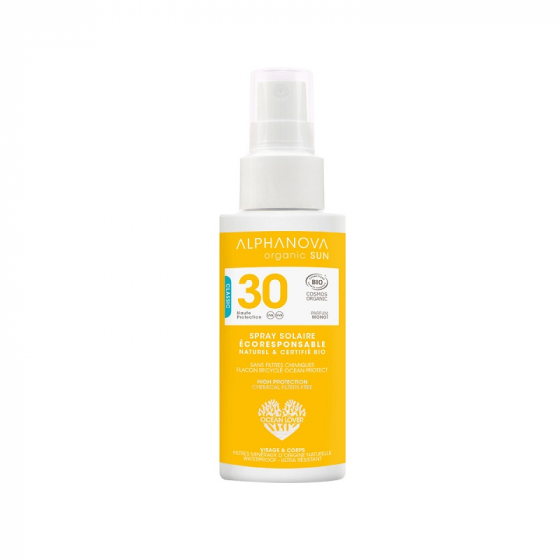 Spray solaire visage et corps - SPF 30 - 50g