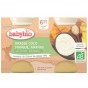Brassé coco, mangue, ananas - Dès 6 mois - 2 x 130 g