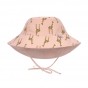Chapeau de soleil réversible - Giraffe rose