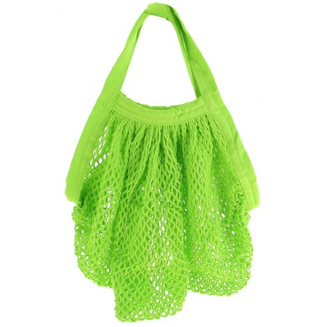 Sac filet à provisions en coton BIO anses courtes - Ecodis Sac filet à provisions en coton BIO anses courtes - Ecodis