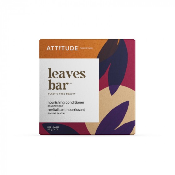Attitude - Revitalisant nourrissant - Leaves bar - Bois de santal Attitude - Revitalisant nourrissant - Leaves bar - Bois de santal