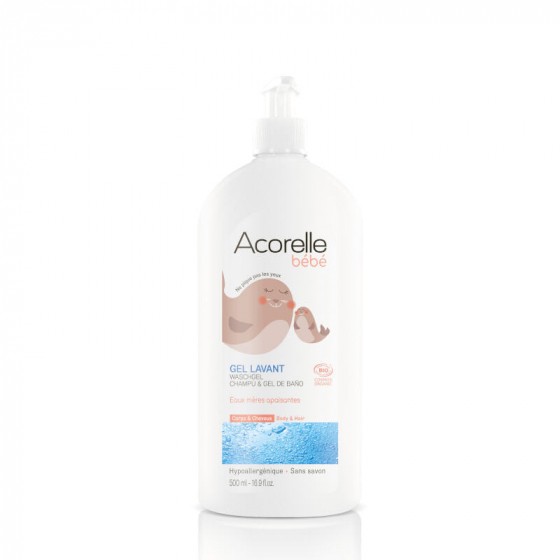 Gel lavant bébé - Corps et cheveux - 500 ml Gel lavant bébé - Corps et cheveux - 500 ml