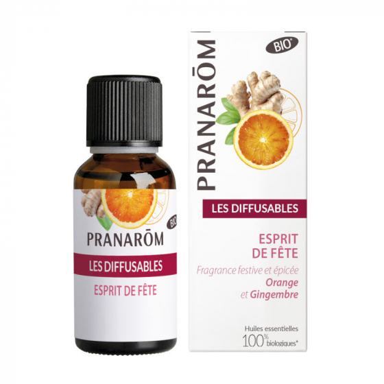 Pranarôm - Les diffusables - Esprit de fête BIO - 30 ml