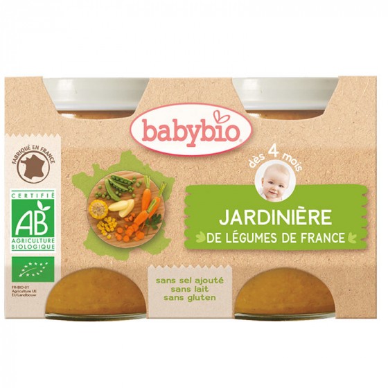 Jardinière de Légumes (dès 4 mois) - 2 x 130 g Jardinière de Légumes (dès 4 mois) - 2 x 130 g