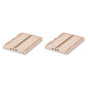 Caisse pliable Weston S 2-pack - Rose