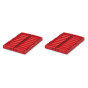 Caisse pliable Weston S 2-pack - Apple red