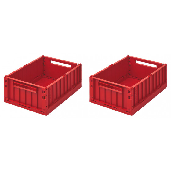 Caisse pliable Weston M 2-pack - Apple red