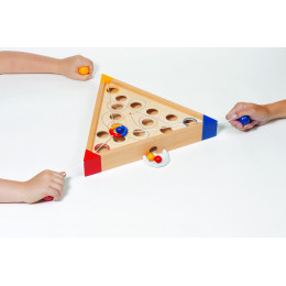 Jeu d'adresse bois TRICOURS - à partir de 4 ans