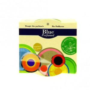 Blue perfumed bougies