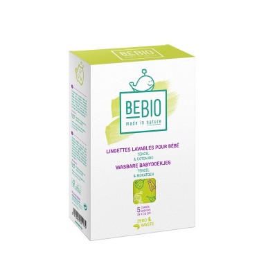 lingettes lavables bebio pour change bébé