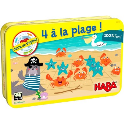 Jeu de société 4 à la plage