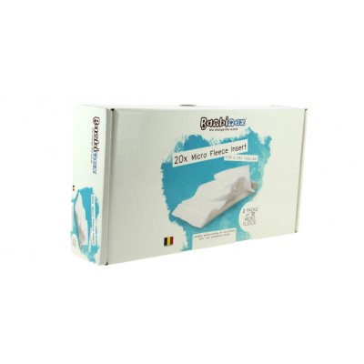 Boîte de 20 protection lavables en polaire