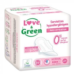 Serviette hygiénique écologique