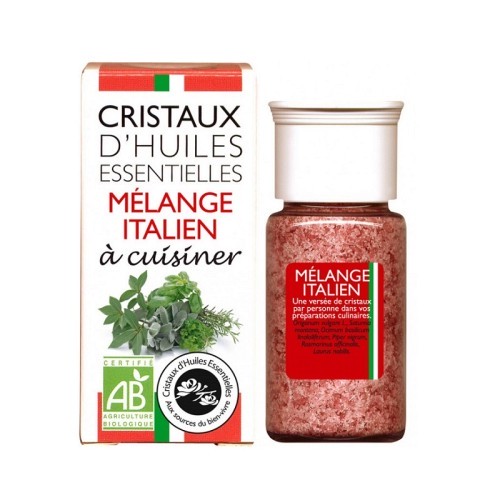 Cristaux huile essentielle a cuisiner Aromandise